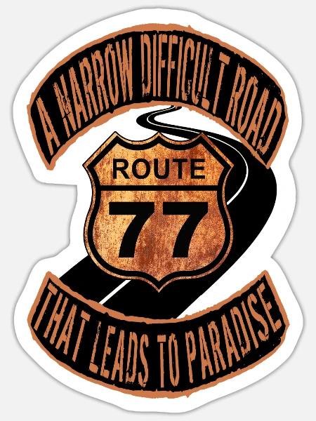 - Sticker - white matte