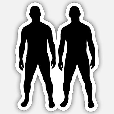 Man Logo Sticker