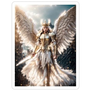 Guardian Angel - Sticker - white matte - Front