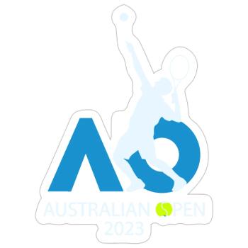2023 Tennis Australian Open Fever - Sticker - white matte - Front