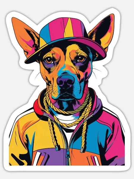 K9 Coolin’ - Sticker - white matte