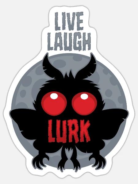 - Sticker - white matte