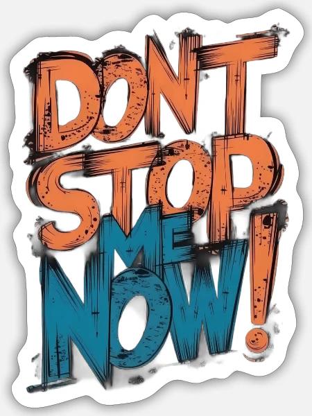 - Sticker - white matte