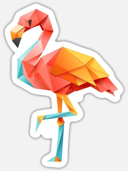 - Sticker - white matte