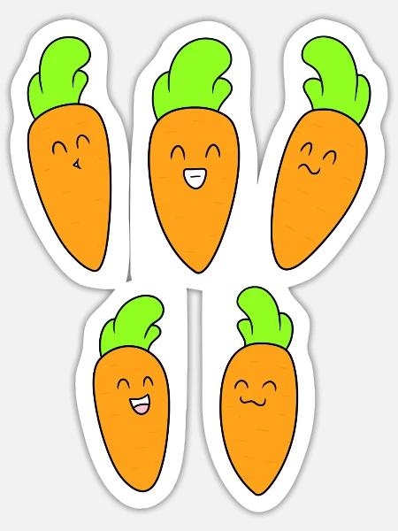 - Sticker - white matte
