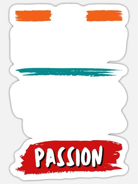  - Sticker - white matte