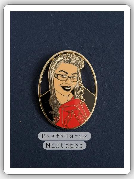 Paafalatus Mixtapes Portrait - Sticker - white matte