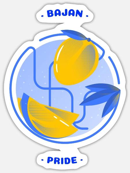Barbados Bajan Pride  - Sticker - white matte