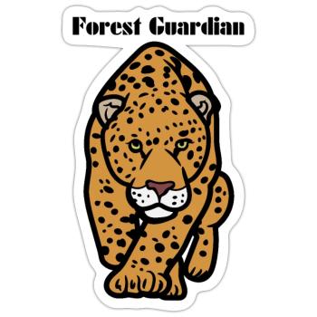 Forest Guardian - Sticker - white matte - Front