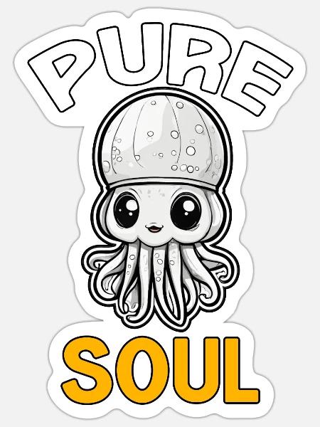  - Sticker - white matte