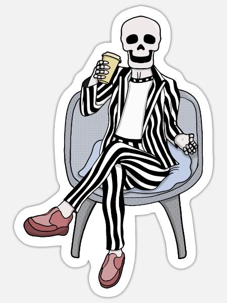 It's time to party - Sticker - white matte
