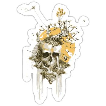 The Guardian - Sticker - white matte - Front