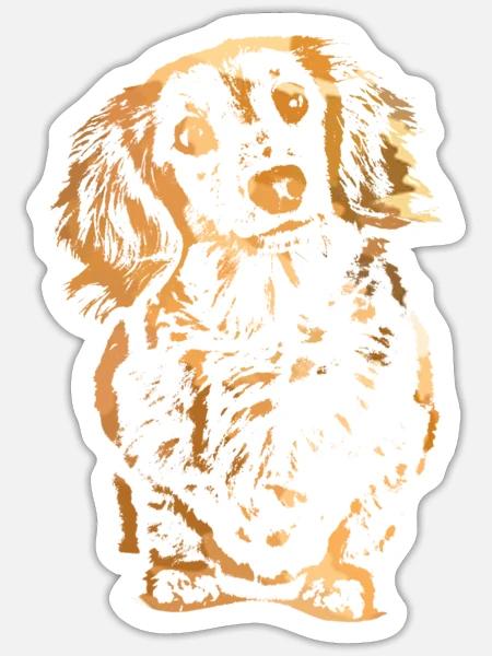 - Sticker - white matte