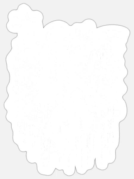 Dancing Ape | Monkey President - Sticker - white matte