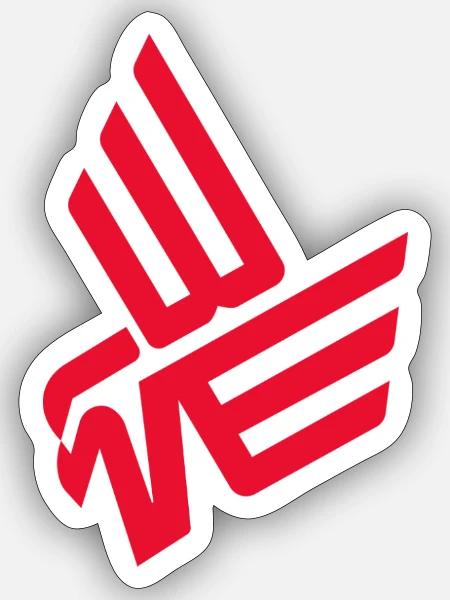 - Sticker - white matte