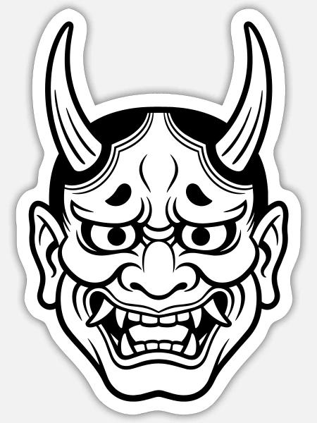  - Sticker - white matte