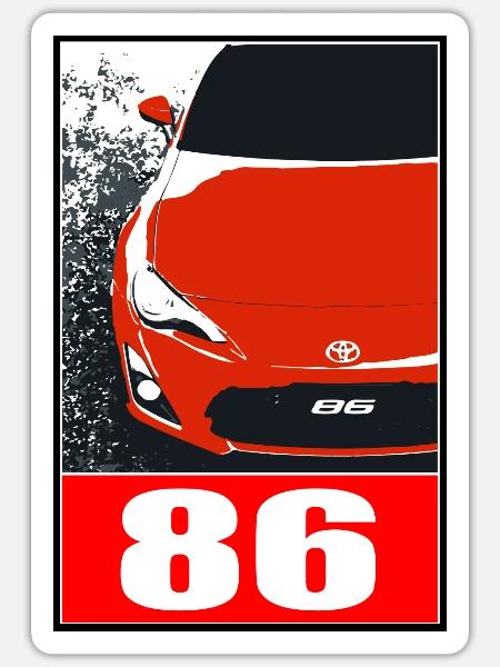 - Sticker - white matte
