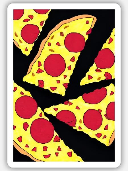  - Sticker - white matte