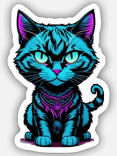 - Sticker - white matte