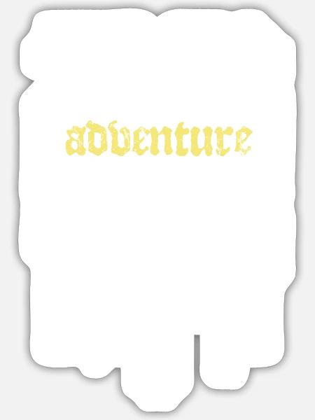  - Sticker - white matte