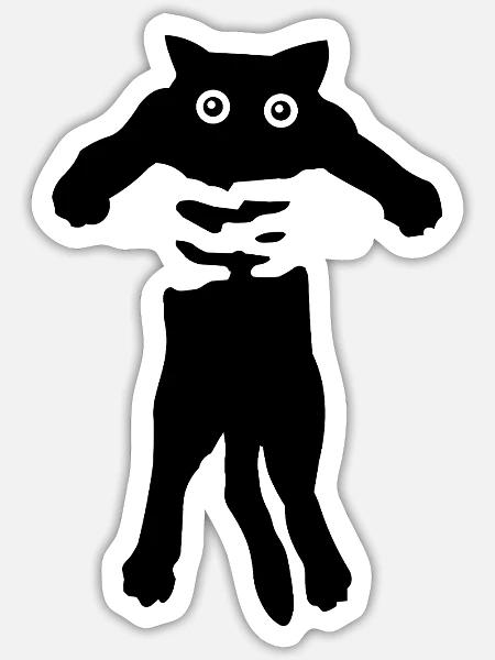 - Sticker - white matte