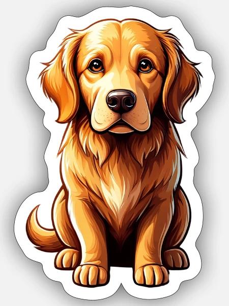 - Sticker - white matte
