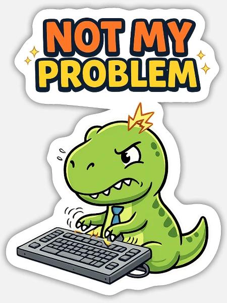 - Sticker - white matte