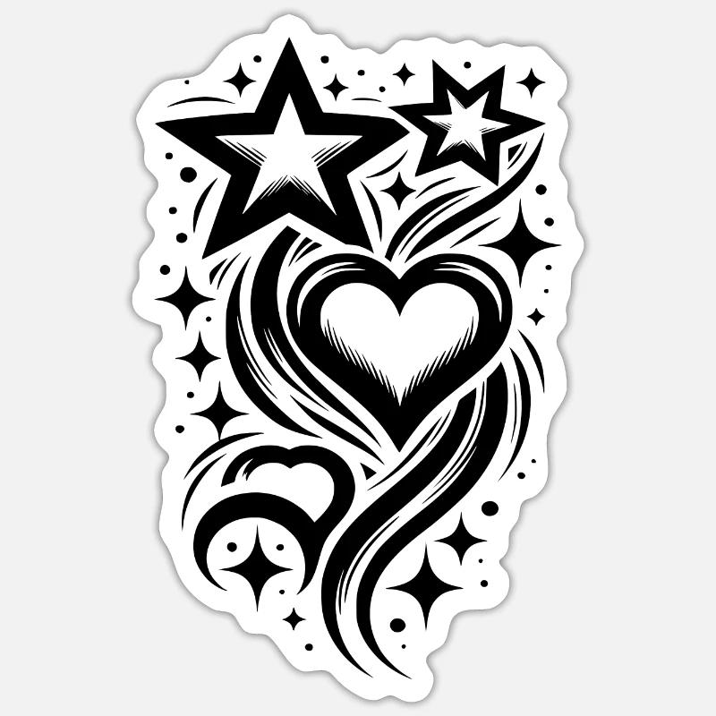 heart tattoo stencil designs