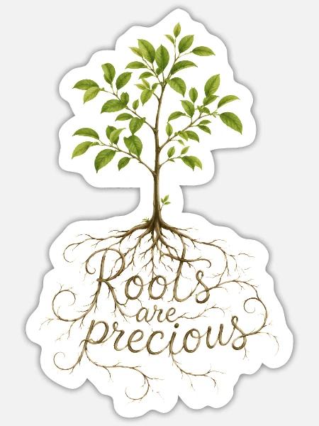 - Sticker - white matte