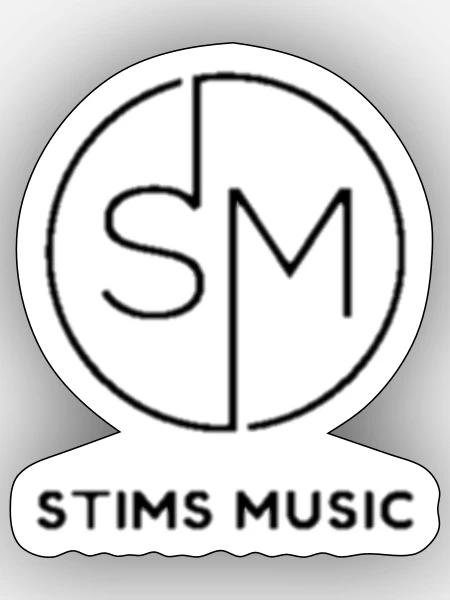 Stims Music - Sticker - white matte
