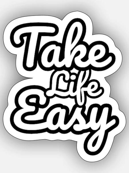- Sticker - white matte