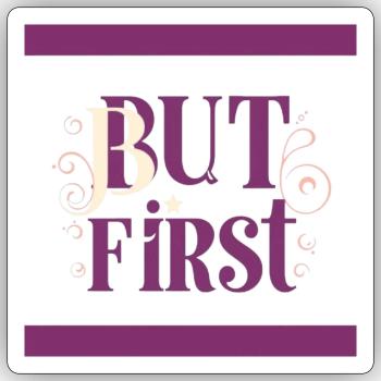 Whimsical  - Sticker - white matte - Front
