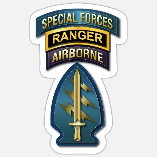 Us Army Ranger Tab Ssi Patch Decal Full Color Decal