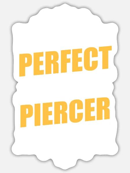 Piercing Piercing Tattoo Studio - Sticker - white matte