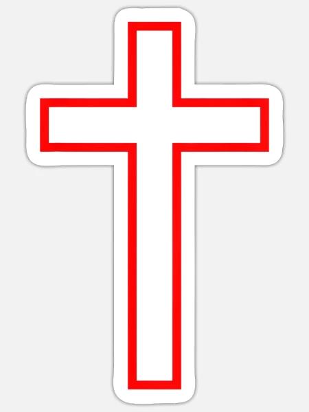 Kids Youth Group Red Cross - Sticker - white matte