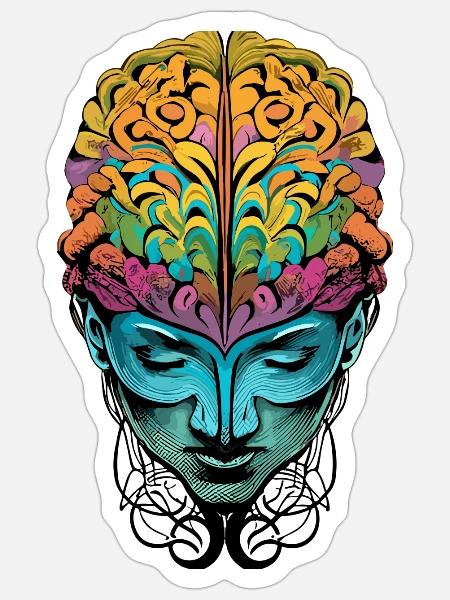 - Sticker - white matte