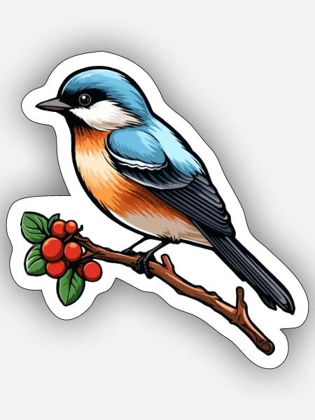 - Sticker - white matte