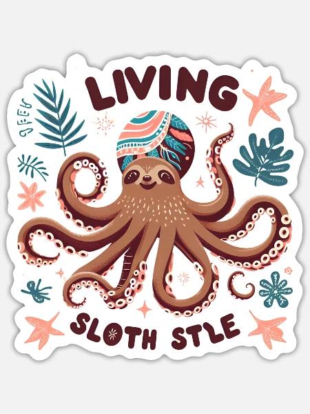 - Sticker - white matte