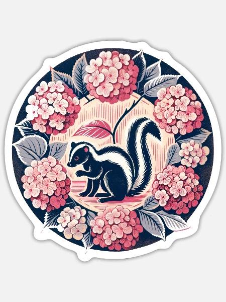 - Sticker - white matte