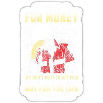 Paramedics Emergency Call Rescuer - Sticker - white matte - Front