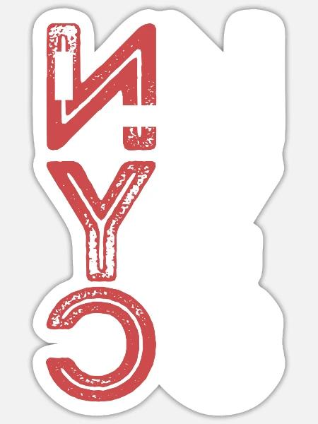 - Sticker - white matte