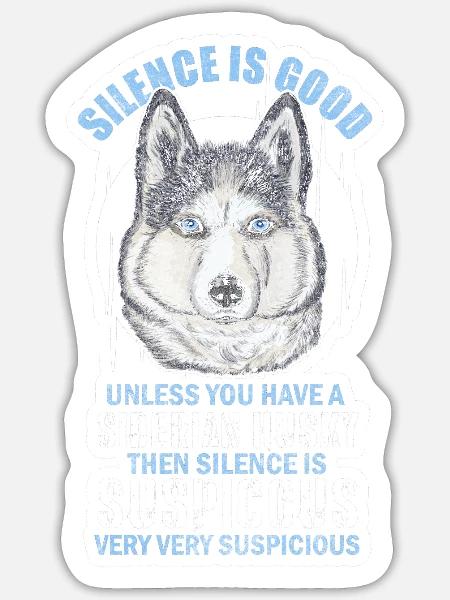 Dog Domestic Animal Dog Sports - Sticker - white matte