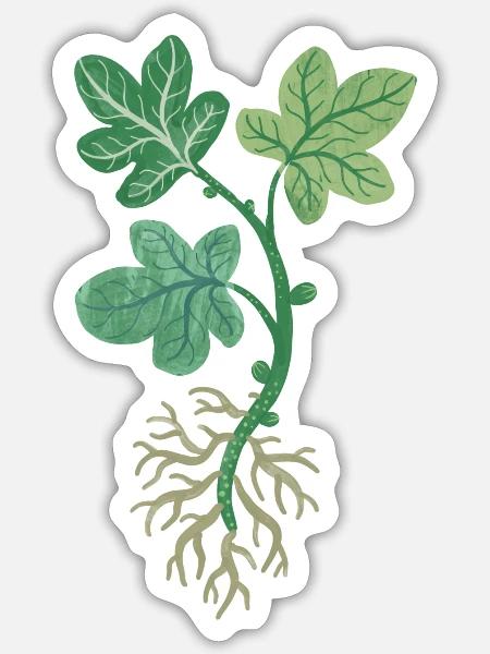  - Sticker - white matte
