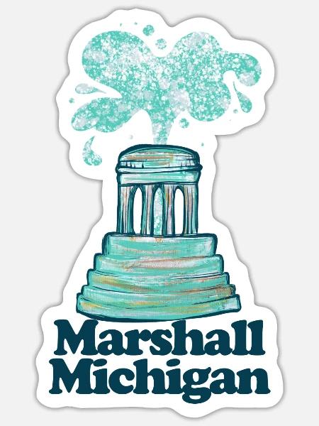 - Sticker - white matte