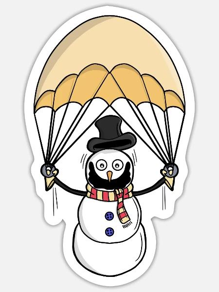 - Sticker - white matte