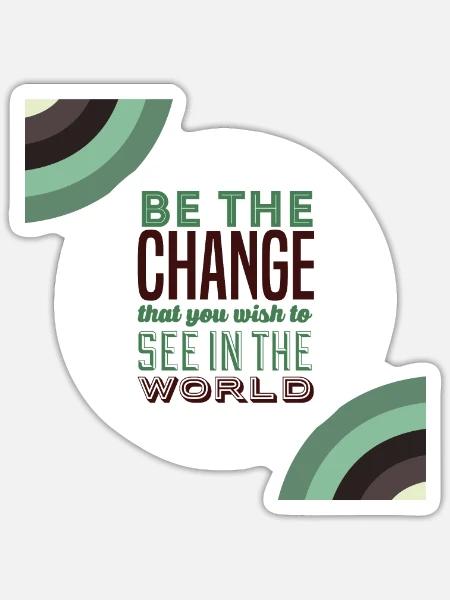 - Sticker - white matte