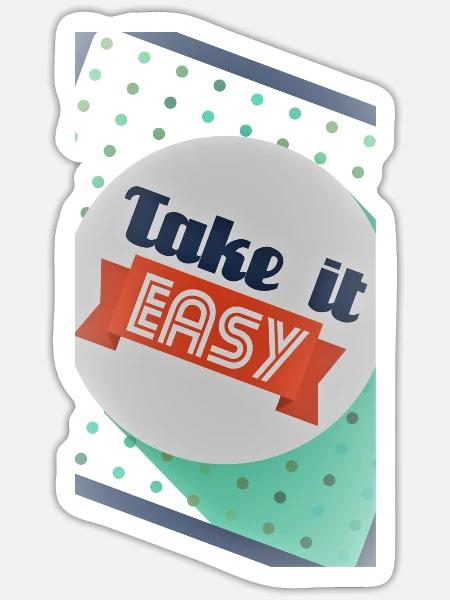 - Sticker - white matte