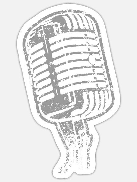  - Sticker - white matte
