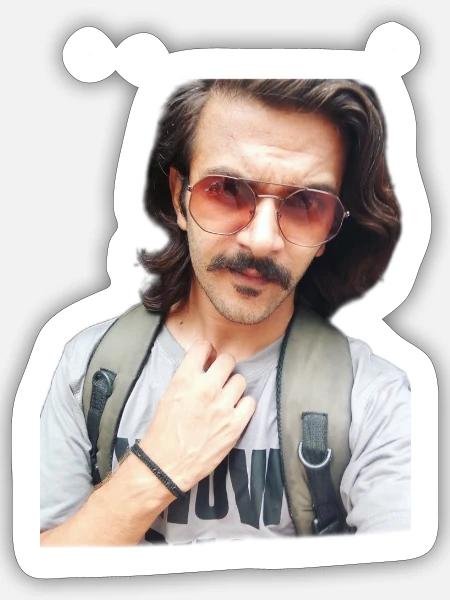 SaimRajBeat - Sticker - white matte