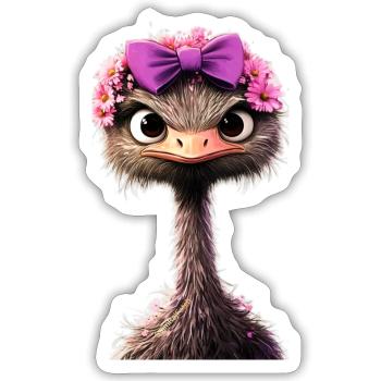 Duckie - Sticker - white matte - Front